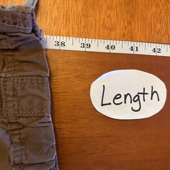 Romeo & Juliet Couture Brown Cargo Pants With Embroidered Eagle Design - Picture 5 of 9